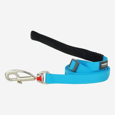Adjustable Dog Lead Plain Turquoise
